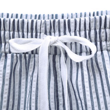 Song Riel fashion cute cartoon comfortable pajama stripes large size men s short sleeved tracksuit suit