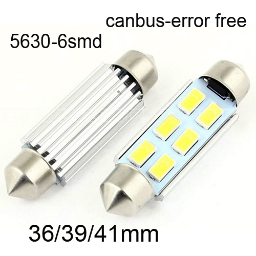 1pcs 31mm 36mm 39mm 41mm festoon dome 6 smd 5630 led canbus error free car license plate luggage 1pcs 31mm 36mm 39mm 41mm festoon dome 6 smd 5630 led canbus error free car license plate luggage