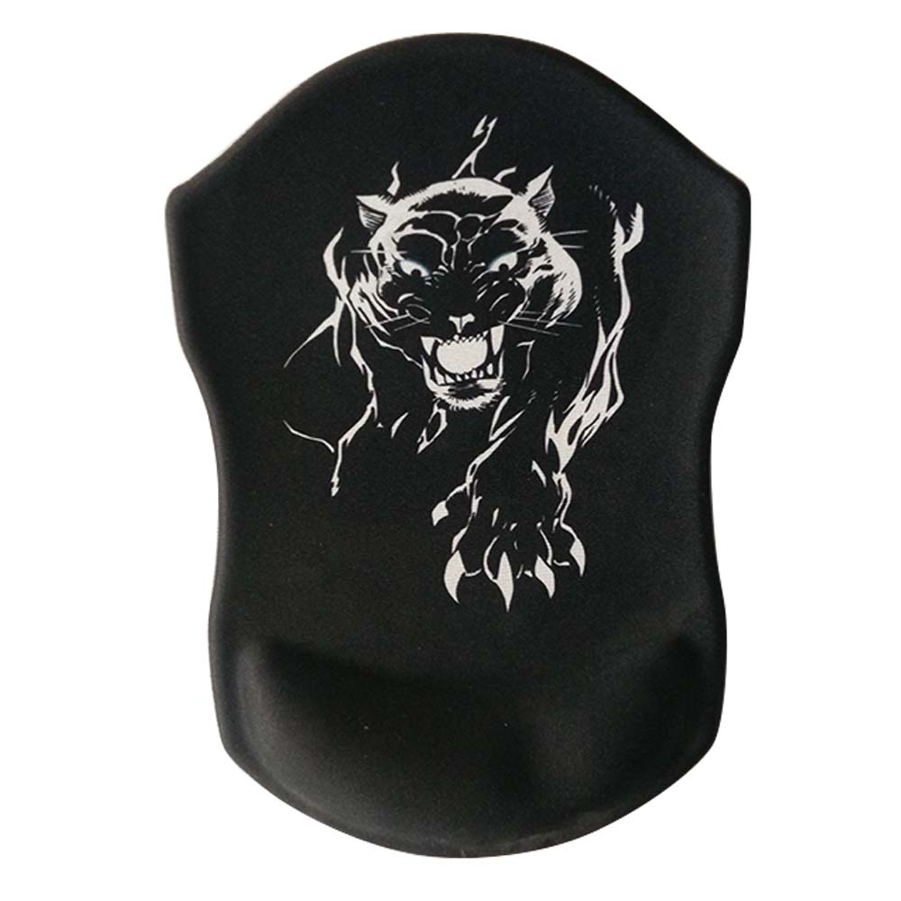 High Quality Red Main Surface Mouse Pads with Wrist Rest Support for PC Laptop MO518 Customize