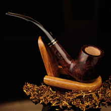 High quality 100% Briar smoking pipe tobacco wooden pipe 11 In 1