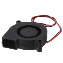 universal 50x50x15mm Electronic 3D Printer Standard 12V DC Blow Radial Cooling Fan Double Ball Bearing Long Life Low Noisy Mute