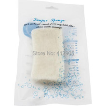 Konjac Sponge Cosmetic Puff Makeup Sponge Free Shipping Wholesale 100 Natural Facial Body Wash Cleaning White