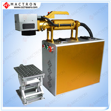 Mactron Brand Desktop 20W Fiber Laser Marking Machine For High Speed and Good Precision Marking
