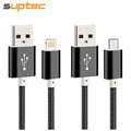 USB Cable for iPhone 5s 6 6s plus SE Micro USB Cable for Samsung S4 S5