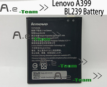 Lenovo A399 аккумулятор BL239 2000 mAh аккумулятор замена батарей для Lenovo A399 A330E сотовый телефон