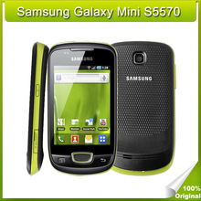 Refurbished Original Samsung Galaxy Mini S5570 SmartPhone Support 3G WCDMA GSM GPS WIFI Bluetooth Qualcomm MSM7227 Android OS