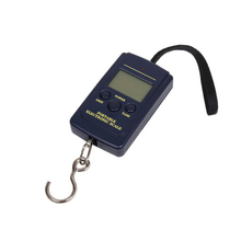 40 kg Mini balanza Digital para aparejos de pesca portátil equipaje Trave ponderación pesca romana que cuelga la escala de gancho electrónico