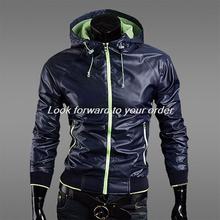 2015 Hotsell Fashon New Casual Jackets Men Beautiful Outerwear Jacket Coat Zipper Slim Design Drop Free