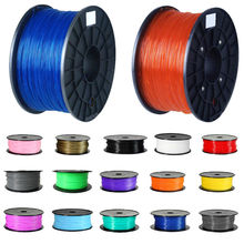 3D Printer Filament High Quality Orange Color Printer Supplies 1kg/2.2lb 1.75mm PLA Plastic for MakerBot RepRap Mendel