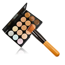 2015 Fashion Women Professional Makeup maquiagem Cosmetic Contour Concealer 15 Color Palette Make Up Concealer Makeup