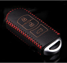 Key wallet car genuine leather key cover auto parts for Mazda cx-5 Mazda CX-5 CX5 axela 3 atenza 6 MAZDA CX-7 2012 2013 2014