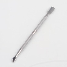 New Practical Stainless Steel Nail Cuticle Spoon Pusher Remover Manicure Pedicure Care Tool Drop Shipping HB-0051-SV