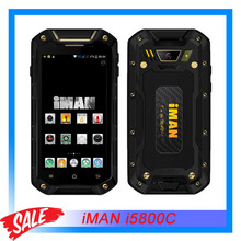 Original iMAN i5800C 4.5” Android 4.4 Waterproof / Shockproof / Dustproof MT6582 Quad Core 1.3GHz ROM 8GB+RAM 1GB GSM &WCDMA