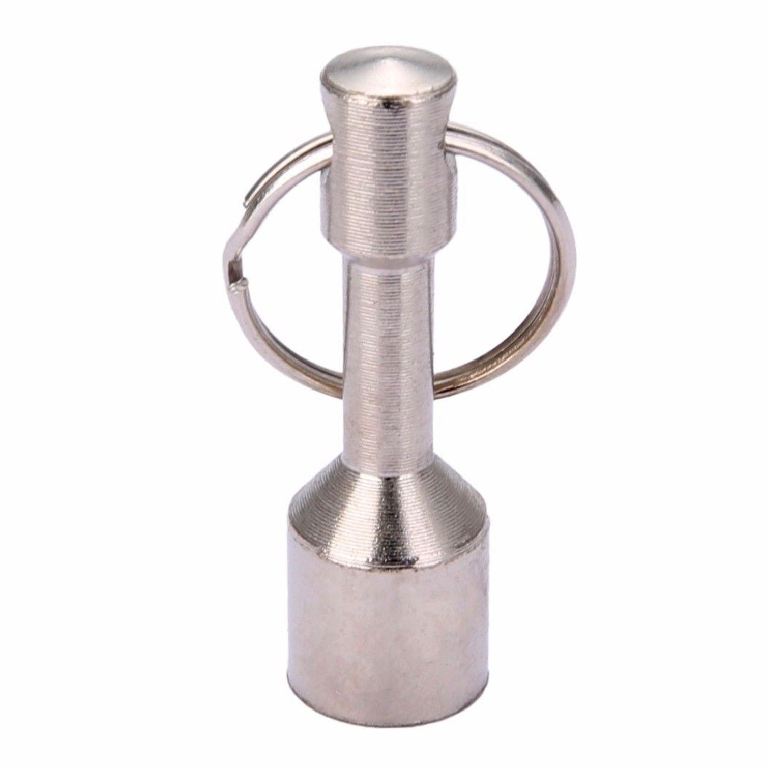 Super Strong Metal Keychain Split Ring Pocket Keyring Hanging