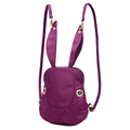 Edgy Rabbit Pattern Bag 2016 Trendy New Solid Color Backpack Trendy Fashion Canvas Small Bag Women