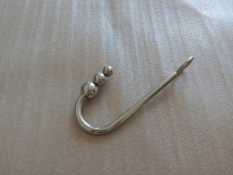 Large steel anal hook something is Those on! Large steel anal hook can