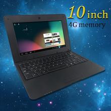 2015 new buy cheap 10 inch mini dual core laptop netbook android 4.2 keyboard netbook computer  with russian keyboard