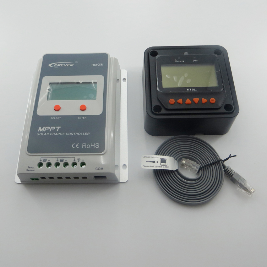 Tracer 3210A EPsloar 30A MPPT Solar Charge Controller with MT50 Meter Tracer 3210A EPsloar 30A MPPT Solar Charge Controller with MT50 Meter