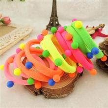 TS 10 Pcs Hot Sale New 2016 Hair Accessories Pearl Rubber bands Headwear For Women Elastic Hair bands