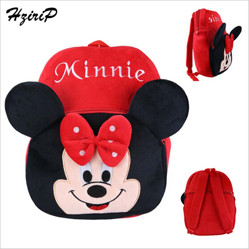 mickey mouse plush bag