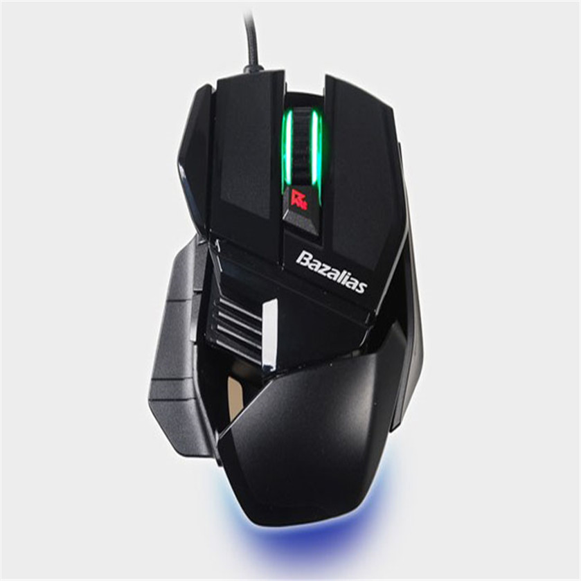 Professional Hot Bazalias 2000DPI 6 Button USB wired mouse Optical Gaming Mouse Mice for Computer PC Laotop