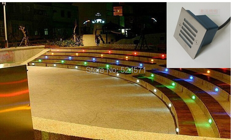 Description Picture 5 of item3w LED underground lamp Buried lighting LED outdoor recessed floor lamp ground light