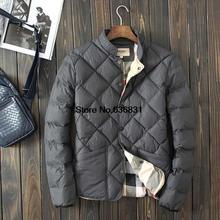New winter men’s Down fashion original brand young boys jacket cotton warm coats men thick parkas free shipping