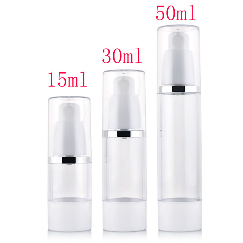 30ml empty cosmetic cream container bottles,30g airless pump personal care bottles empty lotion bottles container with pump 1oz
