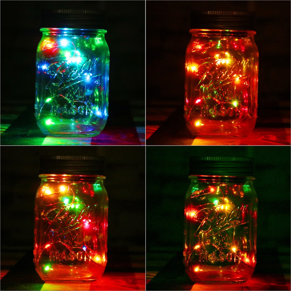 Online Buy Wholesale Mason Jar Solar Light From China Mason Jar Solar ...