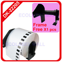 90 x rolls ETICHETTE BROTHER DK22205 DK-22205 62mm X 30.48M Continuo Termico QL-560 QL-570 QL-700