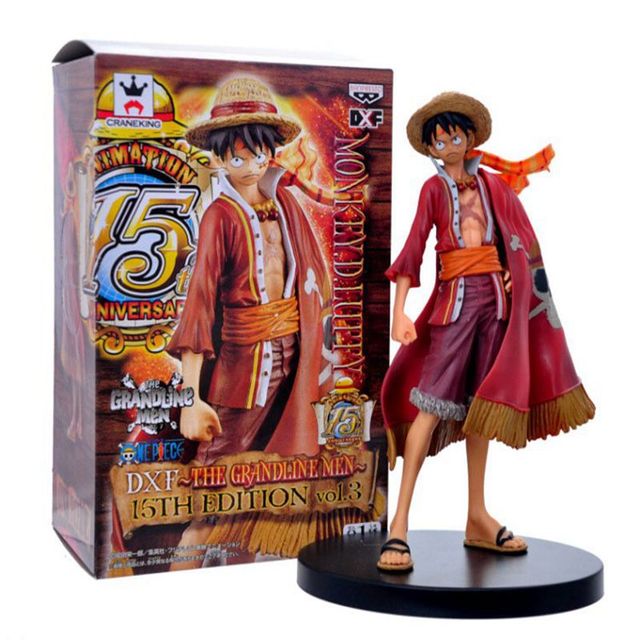 One Piece Соломенная Шляпка Луффи Луффи ПВХ Фигурку Театральной Версии плащ Коллекция Модель Игрушки Бесплатная Доставка