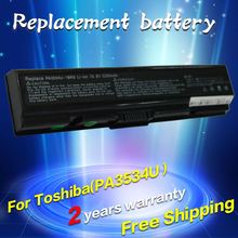 PA3534U-1BAS PA3534U-1BRS laptop battery For Toshiba Satellite A200 A205 A210 A215 L300 L450D L500 L505 L555