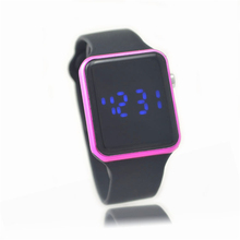 Fashion colorful 30M Waterproof LED backlighting student Men electronic watch 2015 hot sale