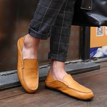 2015 New Fashion cool Men Shoes Real Genuine Leather Men s Flats Low Casual Sneakers for
