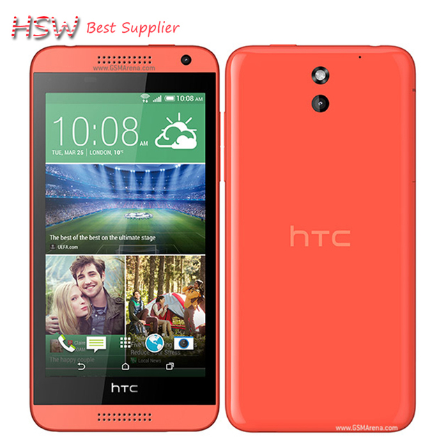 610 Оригинал 100% Разблокирована HTC Desire 610 8MP 2040 мАч 4.7 Дюйм(ов) 8 ГБ ROM Сенсорный экран Восстановленное Мобильного Телефона Бесплатная Доставка