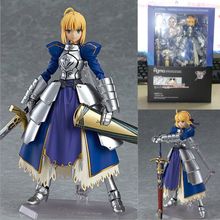 Anime Fate stay Night Saber Figma PVC Action Figure Collectible Model Toy 14cm FNFG032