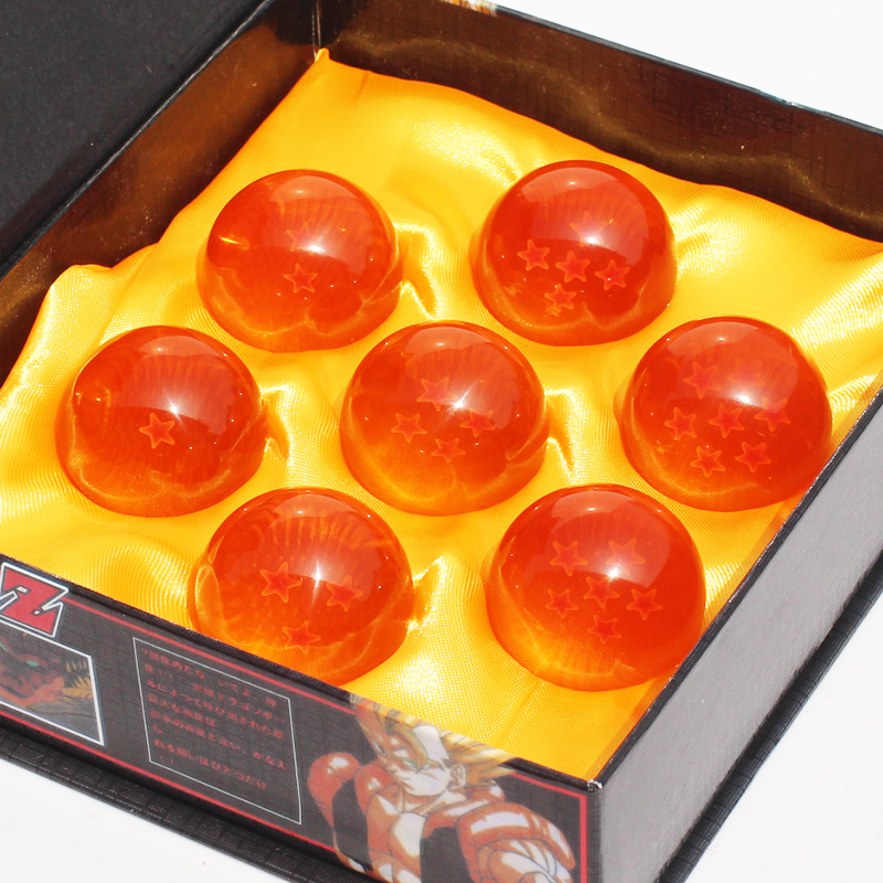 3.5CM New In Box DragonBall 7 Stars Crystal Ball Set of 7 pcs Dragon Ball Z Balls Complete set