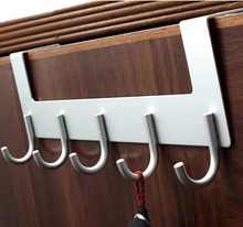 Fashion Home Kitchen Bathroom Robe Hooks door Seamless hangers Hat Bag Wall Hanger Bathroom Kitchen Accessory