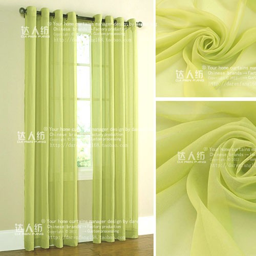 2015 Quality Finished Tulle Curtains for the Living Room Bedroom Kitchen Window Roman Blind , Valance , Gauze , Sheer Curtain (30)