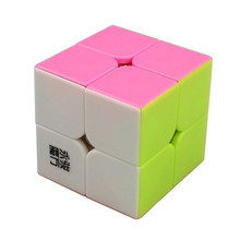 HOT 2015 Brand New MoYu YuPo 2×2 Magic Cube (50mm) 2 Layers Stickerless Speed Twist Square Cubo Magico Puzzle Educational Toy