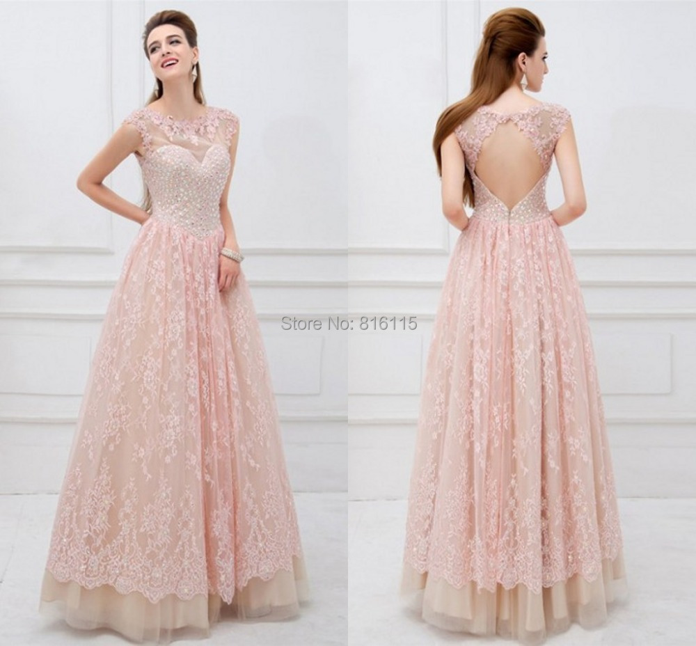Blush Colored Prom Dresses