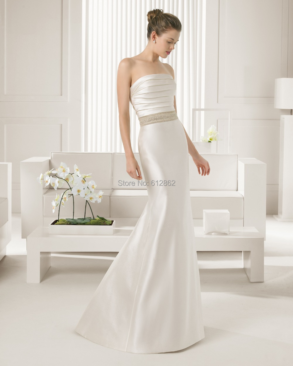 Ideas Simple But Elegant Wedding Dresses simple but elegant satin ivory white detachable skirt train wedding dress jpg dresses