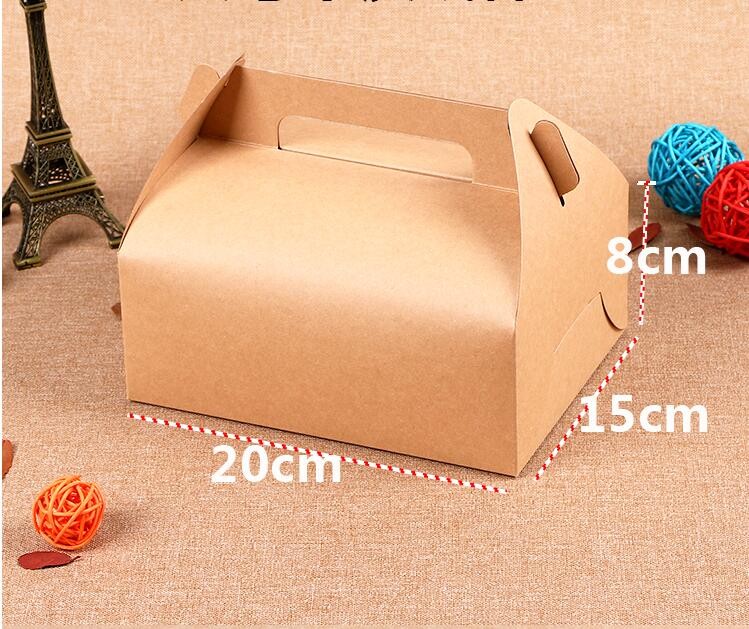 window boxes kraft cardboard gift box packaging,single cupcake