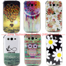 Cute Owl Flowers TPU Soft Case For font b SAMSUNG b font Galaxy Grand Duos i9082