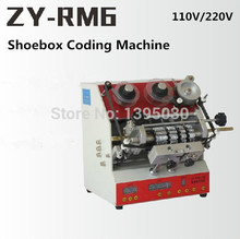 1pcs ZY-RM6 Semi-Automatic shoebox coding machine Pedal code printer free ship by DHL