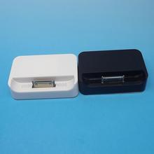 Portable USB Dock Charger Adapter Base Stand Station Cradle Holder Charging With Audio Out For iPhone 4/4s/3GS Ipod Touch
