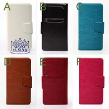 Fit 5.3” to 5.8” phone Flip Stand Universal Case for Xiaomi 3S / Red rice Note Huawei Honor 3X / ZTE Grand S II / OPPO Find 7