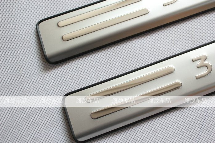 2012 Peugeot 308 High quality stainless steel Scuff Plate/Door Sill 