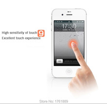 50 pcs front covering screen protective glass tempered 0.3mm 9H premium guard ecran protector for iphone 4s ipone 4s iphon 4