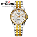 Free Shipping Hot Genuine 100 Binger Business Women Mechanical Watches Brand Luxury Ladies Watch 30 m